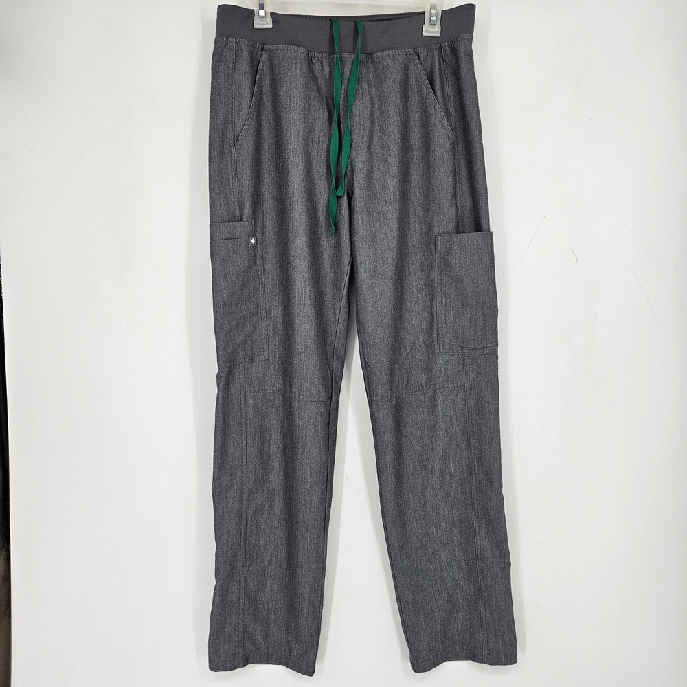 Figs Scrub Pants Mens Medium Nurses Healthcare Uniforms Graphite Gray Axim‎